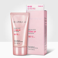 Легкий Солнцезащитный крем для лица Enprani Silky Fit Tone up Sun Block SPF50+ PA++++.70 ml